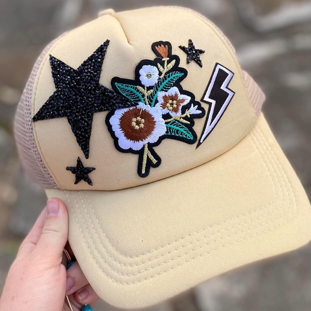 Trucker Hat with Patches